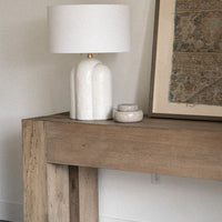 Adobe Concrete Table Lamp