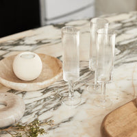 Ribbed Glass Collection