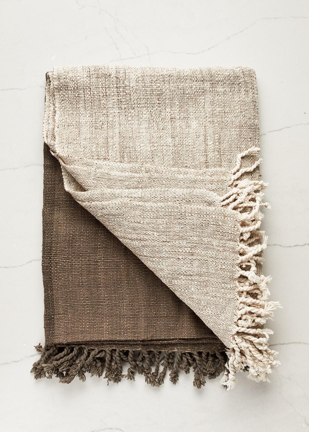 Two-Tone Throw