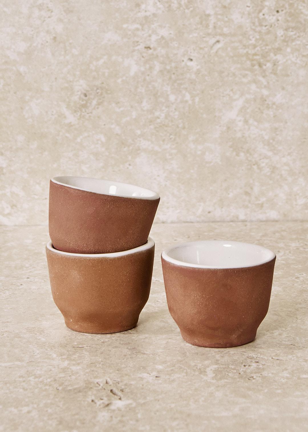 Clay & White Sipper