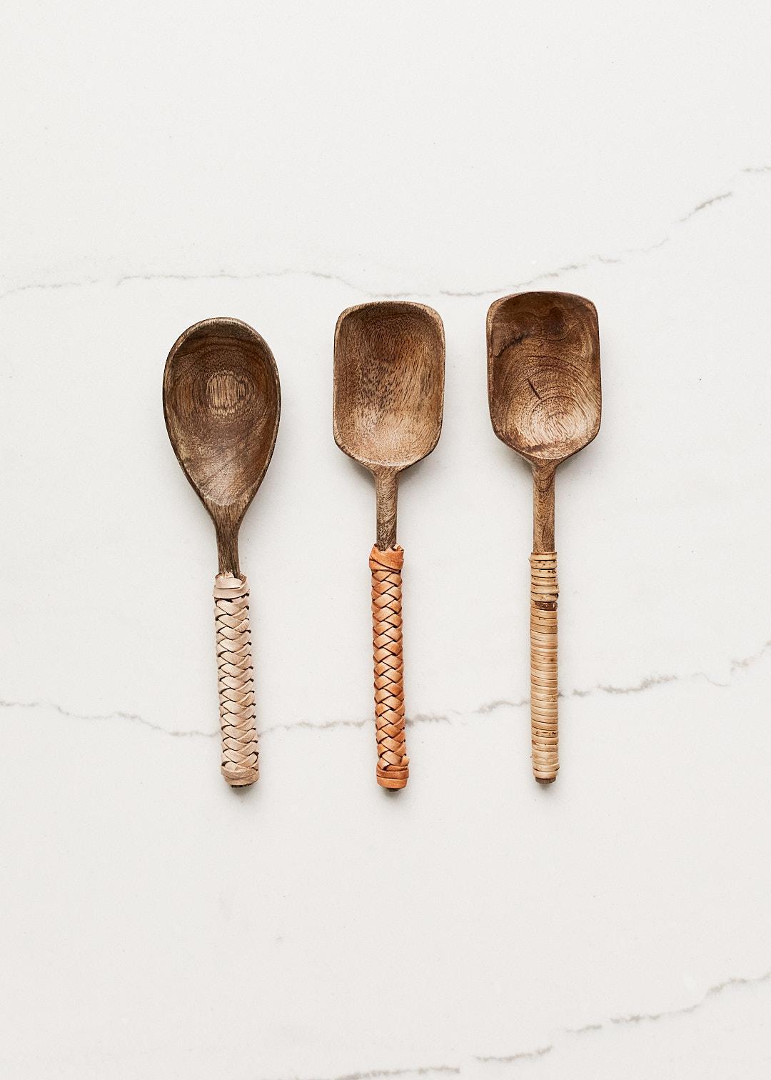 Mango Wood Spoon Set