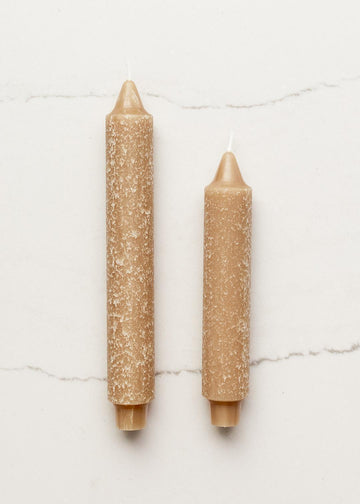 Beeswax Textured Tapers