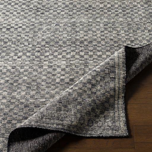 Organic Checkered Wool Rug