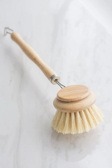 Long Handle Dish Washing Brush with Replacement Head