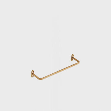 Baby's Bathroom - Hand-Wrought Brass Towel Bar
