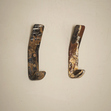 Lucas Hook - Black/Neutral Marble