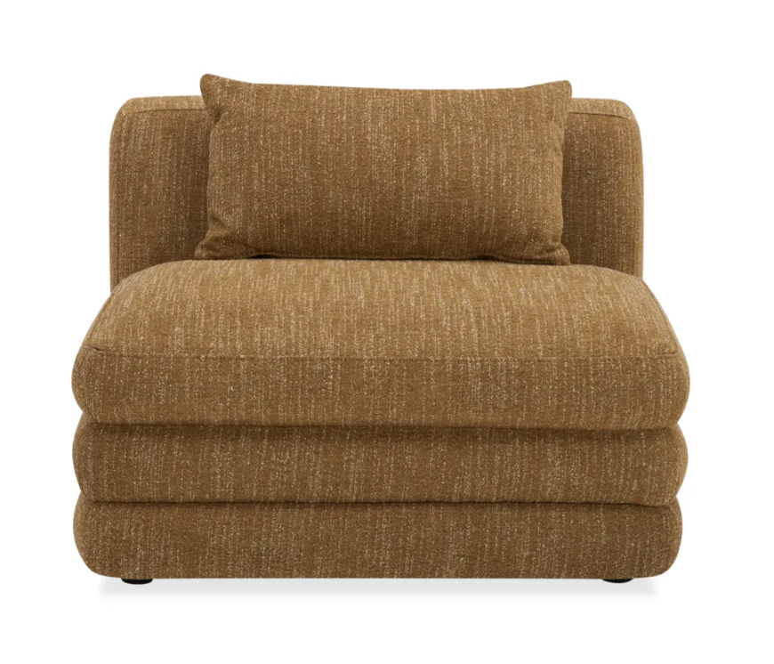2-Piece Lowtide Slipper Chair - Amber Glow