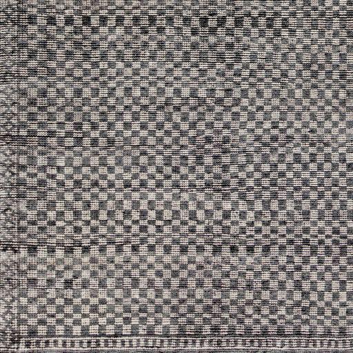 Organic Checkered Wool Rug