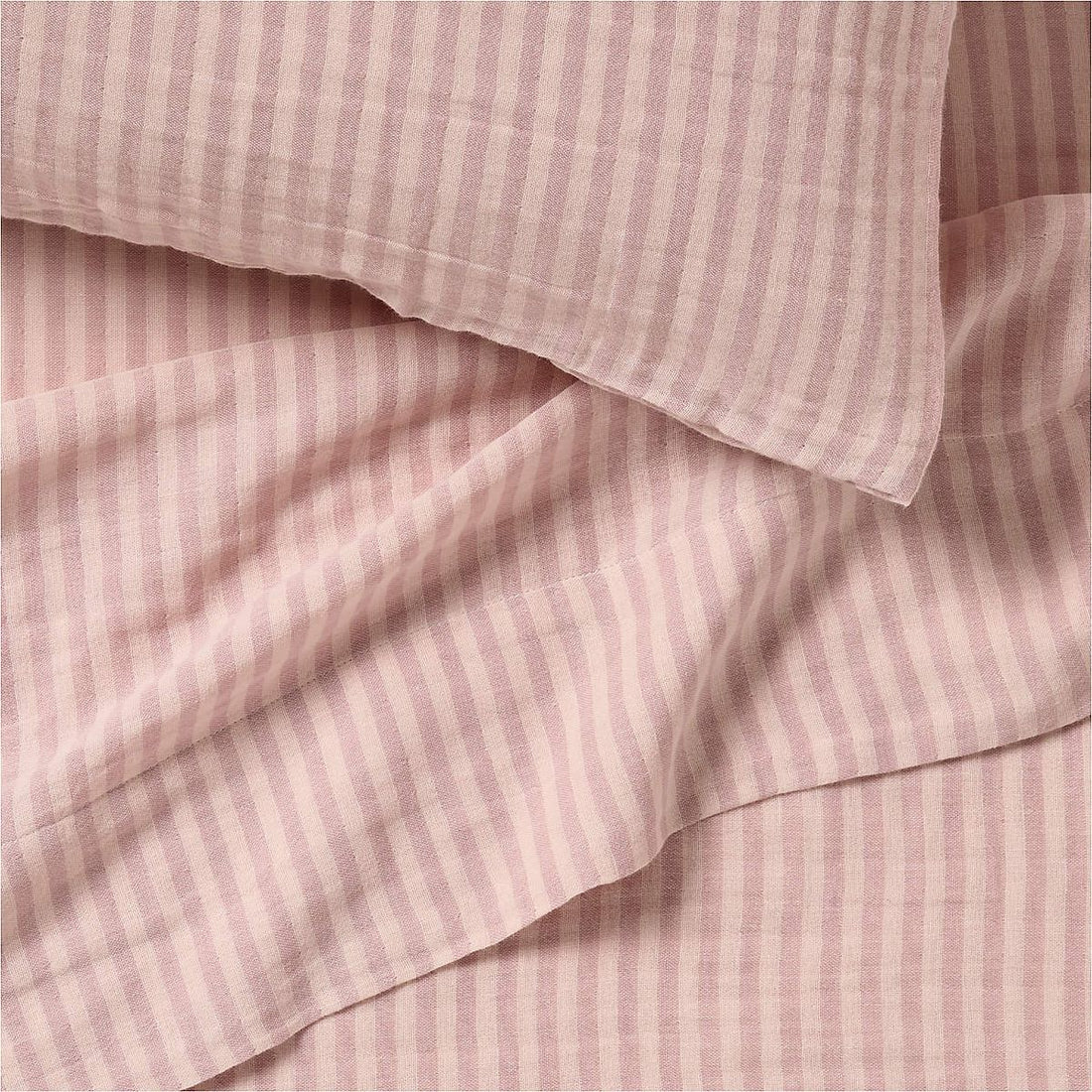 KoKo's Room - Lilac Rose Stripe Sheet Set