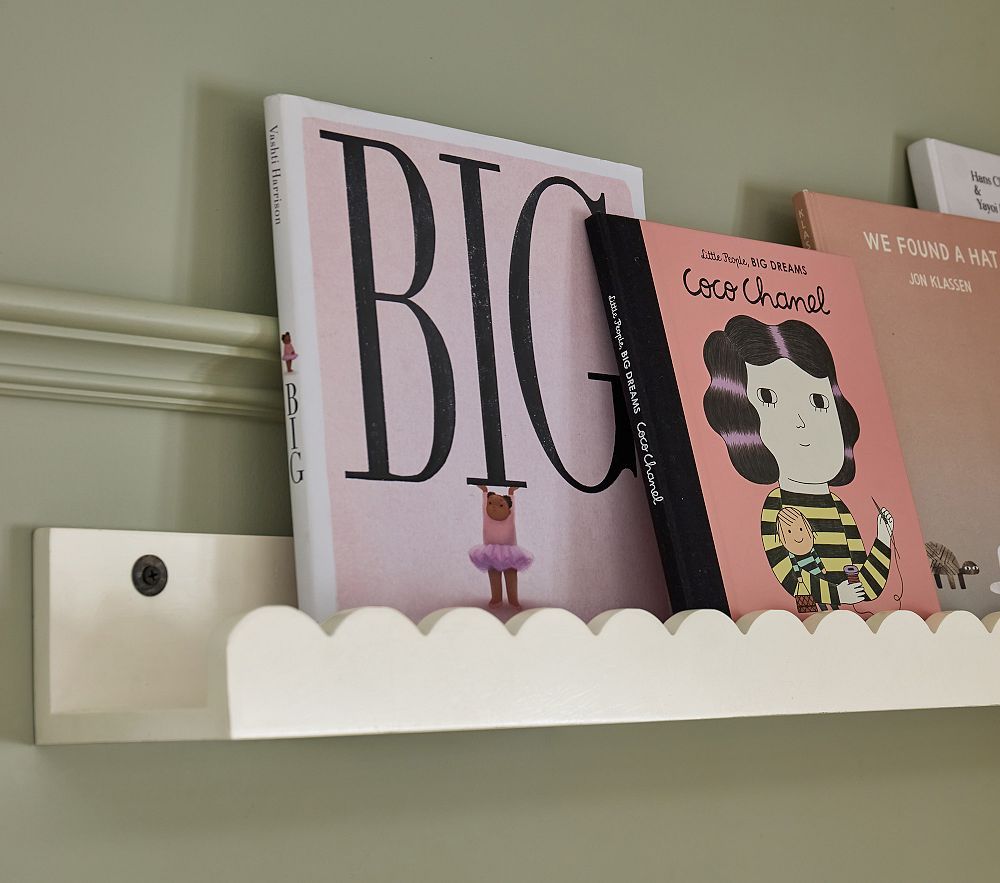 KoKo's Room - Set of 3 Scalloped Bookshelves