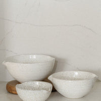 Speckled Pouring Bowls, Set of 3