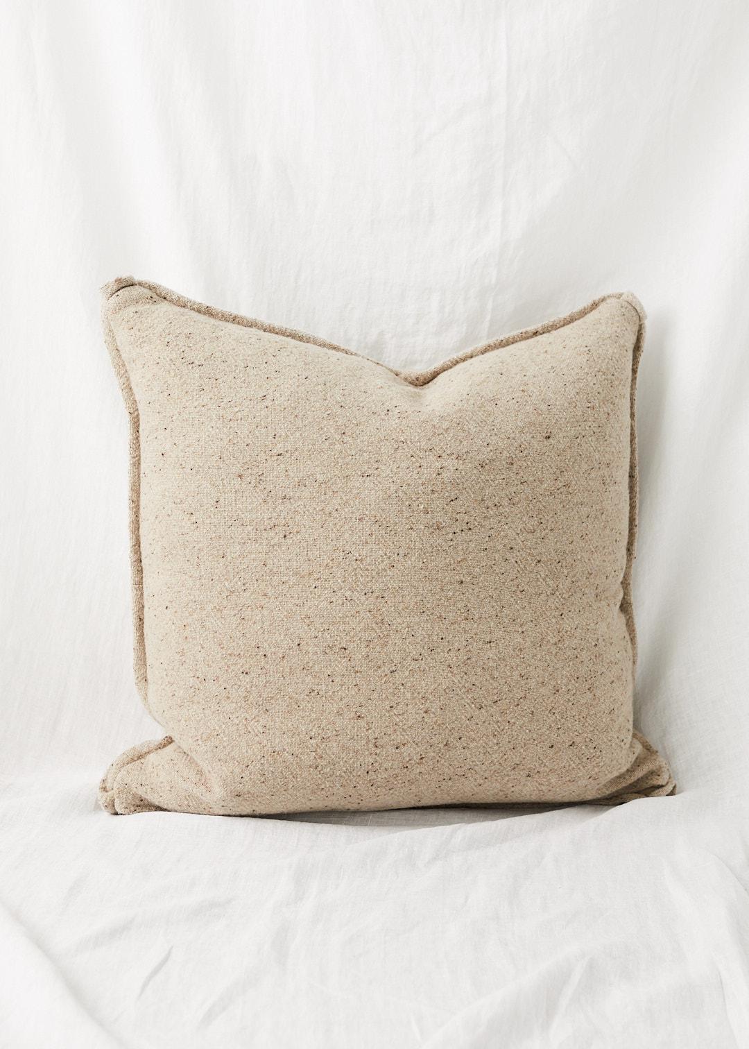Oatmeal Wool Pillow